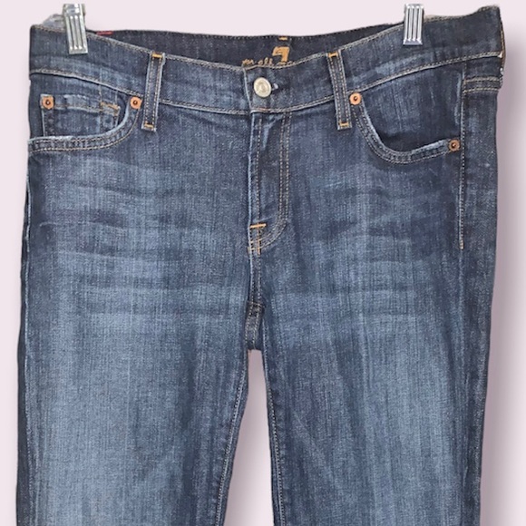 7 For All Mankind Denim - 7 For All Mankind Distressed Bootcut Jeans (size 30)